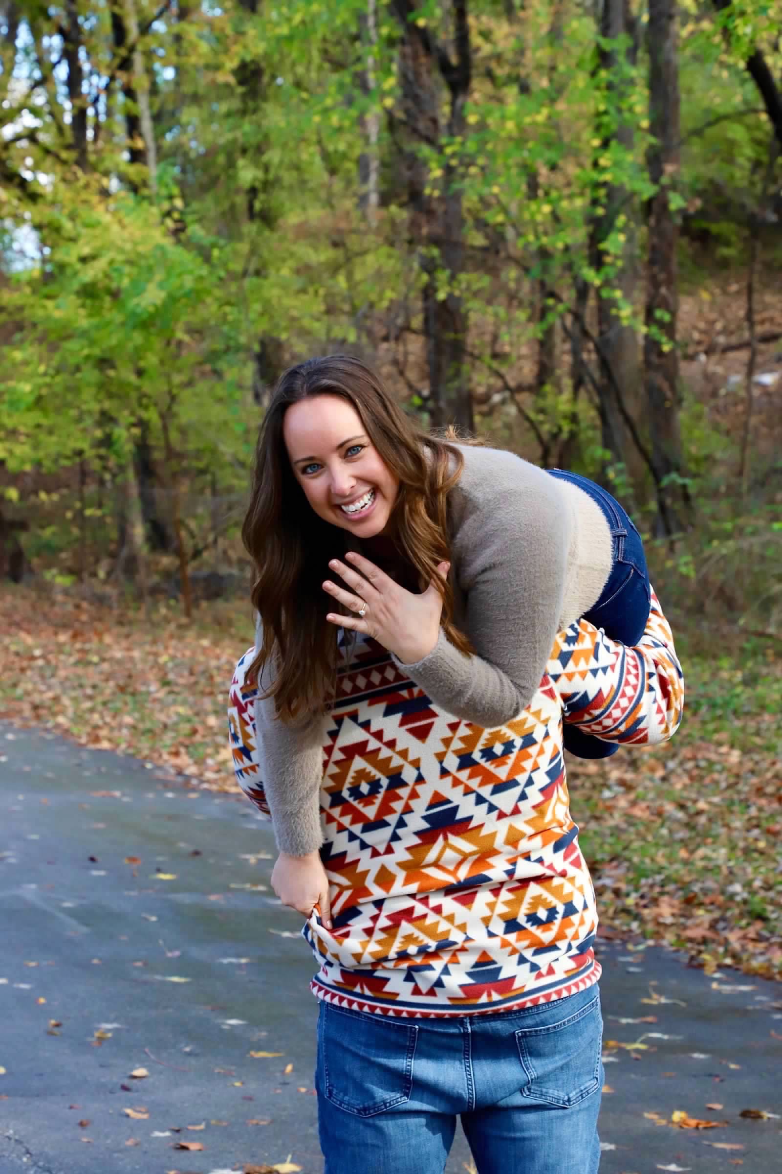 Omaha engagement photographer — couples golden hour session by Krystal Ann Photography